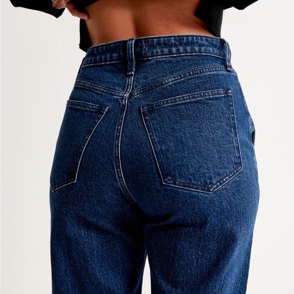 Abercrombie curve love high rise 90s relaxed jean - Picture 5 of 10